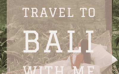 Travel to BALI With Me!